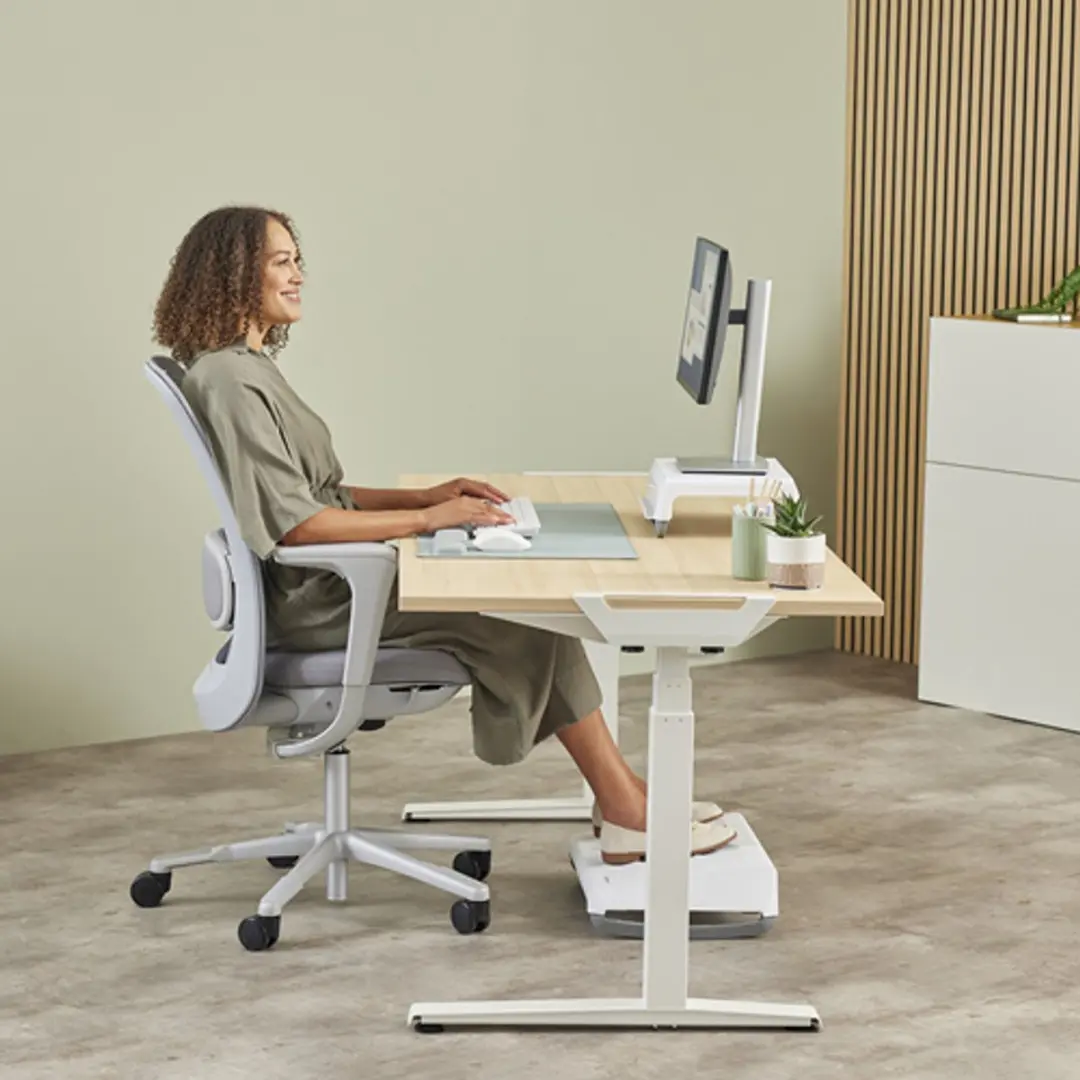 Fellowes Breyta Polssteun Silicone - Sage - afbeelding 6 van 6
