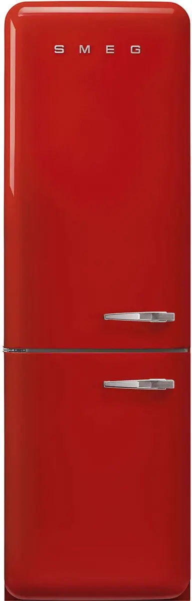 Smeg FAB32LRD6 koel-vriescombinatie Vrijstaand 331 l Rood