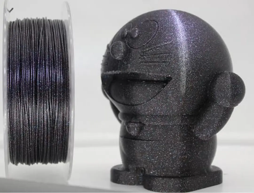 PLA Three Galaxy Zwart 1.75mm 1kg