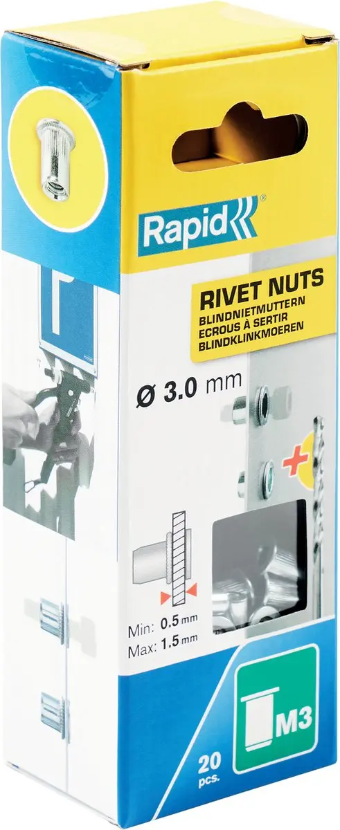 Rapid Rivet Moeren M3 5000670