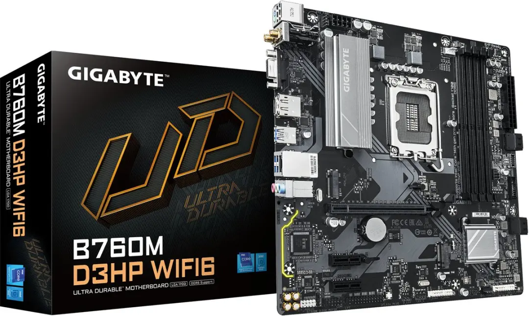 Gigabyte B760M D3HP WIFI6 Moederbord