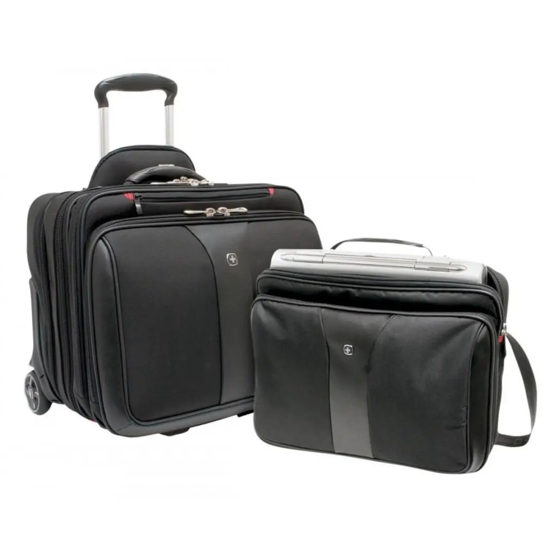 Wenger Patriot 435510 Laptop Trolley 17" - Black