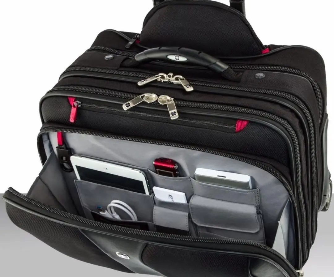 Wenger Patriot 435510 Laptop Trolley 17" - Black - afbeelding 6 van 6