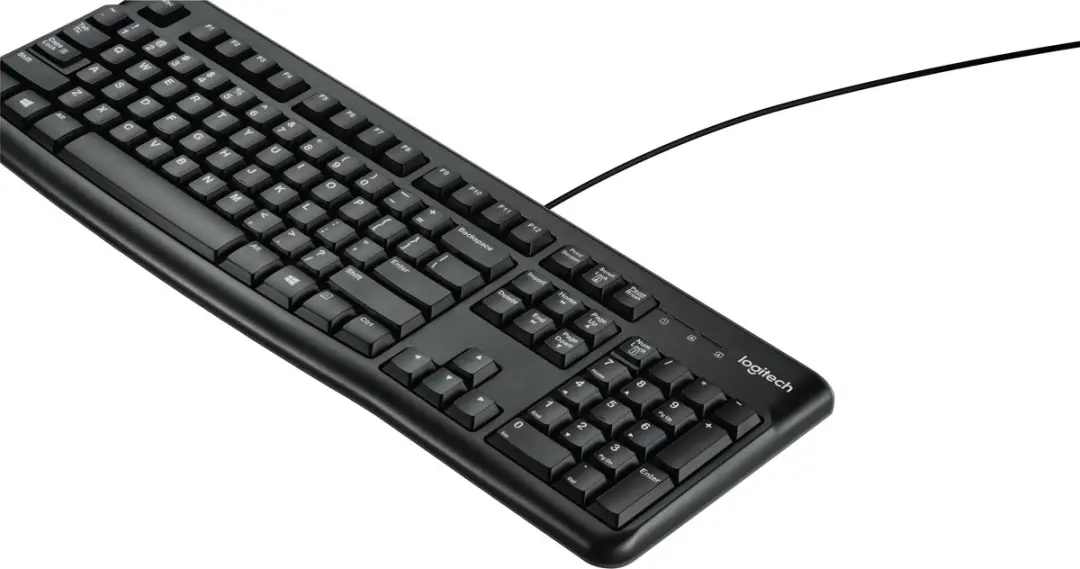 Logitech K120 Toetsenbord AZERTY - Zwart
