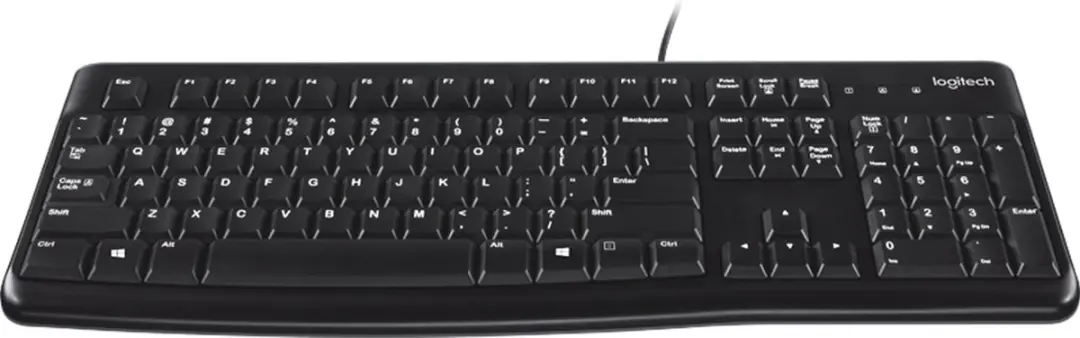 Logitech K120 Toetsenbord AZERTY - Zwart - afbeelding 6 van 6