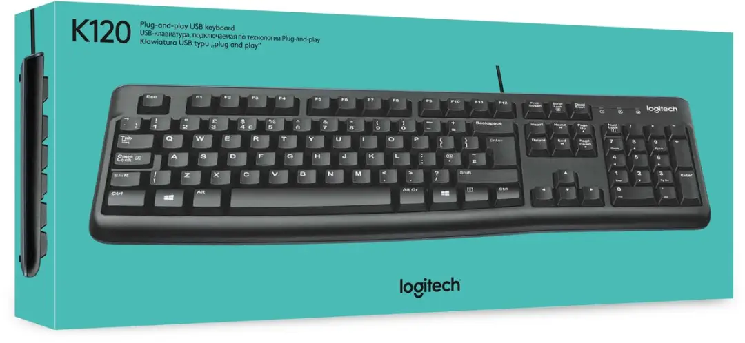 Logitech K120 Toetsenbord AZERTY