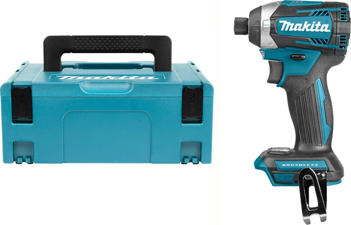 Makita DTD154ZJ Slagschroevendraaier 18V - Koolborstelloos