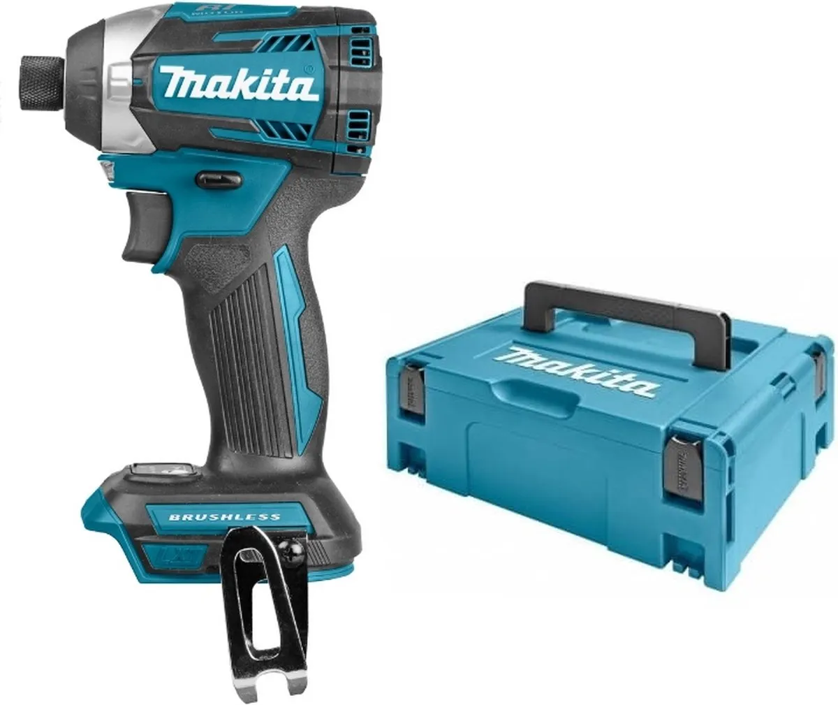 Makita DTD154ZJ Slagschroevendraaier 18V - Koolborstelloos