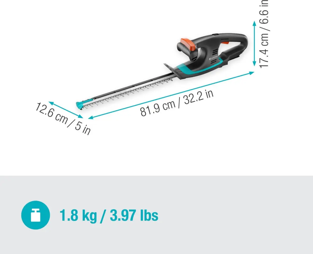 Gardena SmallCut 40 Accuheggenschaar 16mm - 2000mAh