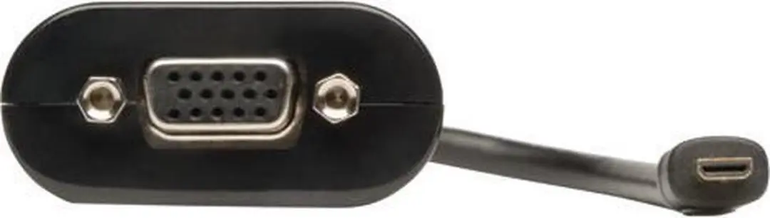 Tripp Lite P131-06N-MICRO Micro HDMI HD15 Tussenstuk - Zwart