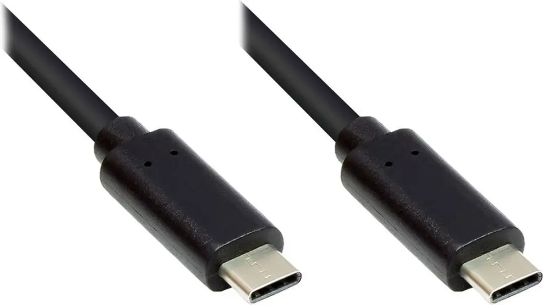 Cablexpert USB2.0 USB-C naar USB-C Kabel 60W - 1,5m - Zwart