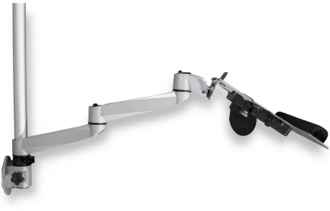 Startech WALLSTSI1 Wandmontage Zit-Sta Werkplek - Zwart-Grijs