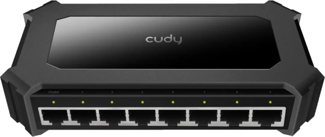 Cudy GS108D 8-poorts Gigabit Switch - Zwart