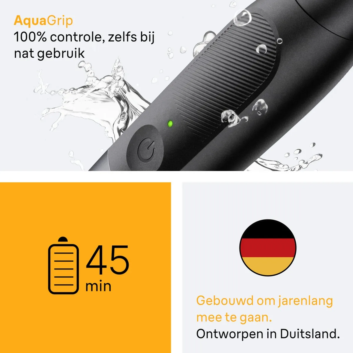 Braun All-in-One XT5200 Styling Set - 7 Opzetstukken - Grijs