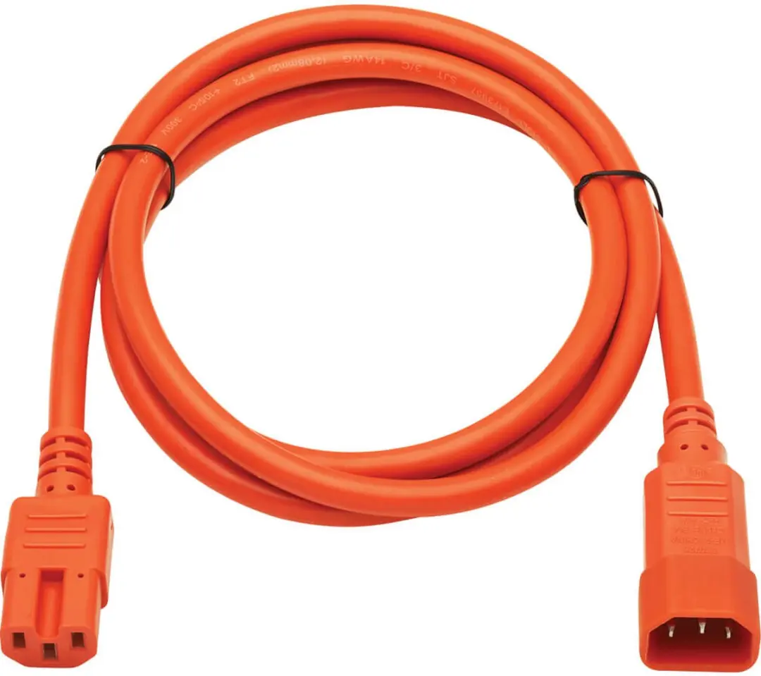 Tripp Lite P018-006-AOR Snoer 1,8m C14-C15 - Oranje