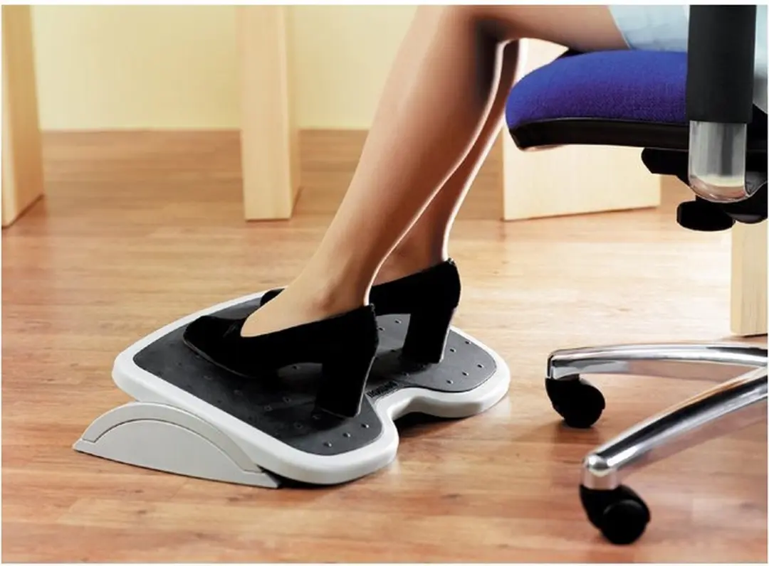 Kensington Solemate Ergonomische Voetensteun - Zwart