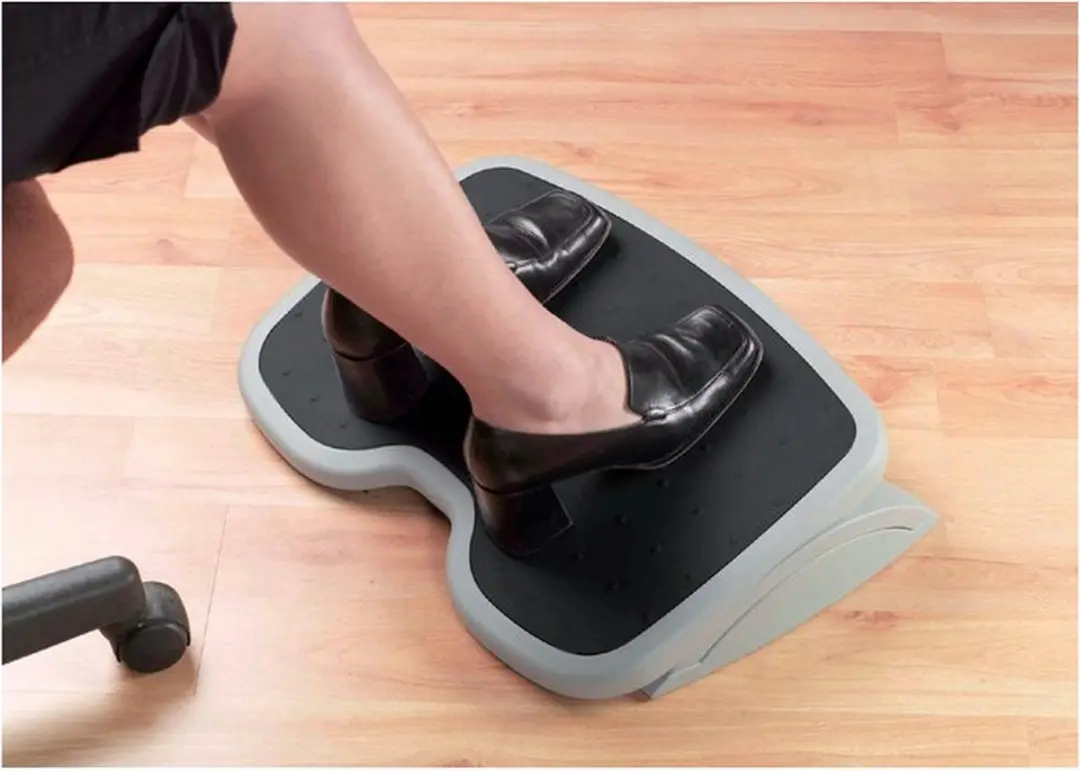 Kensington Solemate Ergonomische Voetensteun - Zwart