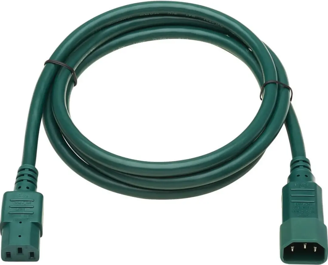 Tripp Lite P005-006-AGN Snoer Groen 1,8m C14-C13