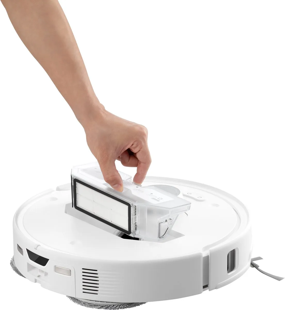 Roborock Qrevo Curv QRC02-00 Robotstofzuiger - 18500 Pa - Wit
