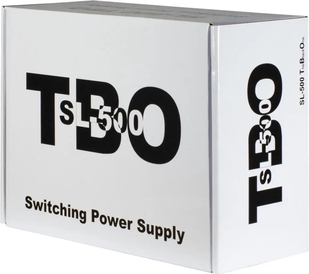 Intertech SL-500 88882191 Voeding 500W - Zwart