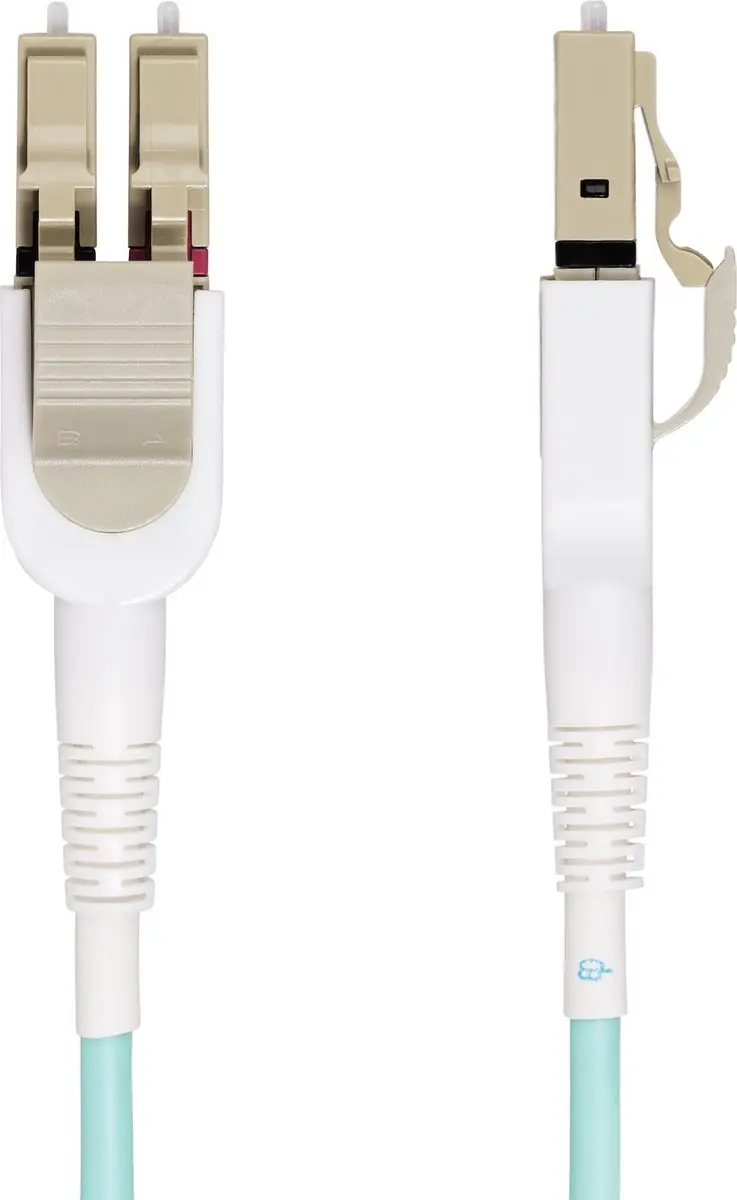 Startech 5m LC naar LC OM4 Glasvezelkabel 100G - Aqua