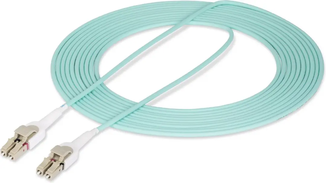 Startech 5m LC naar LC OM4 Glasvezelkabel 100G - Aqua