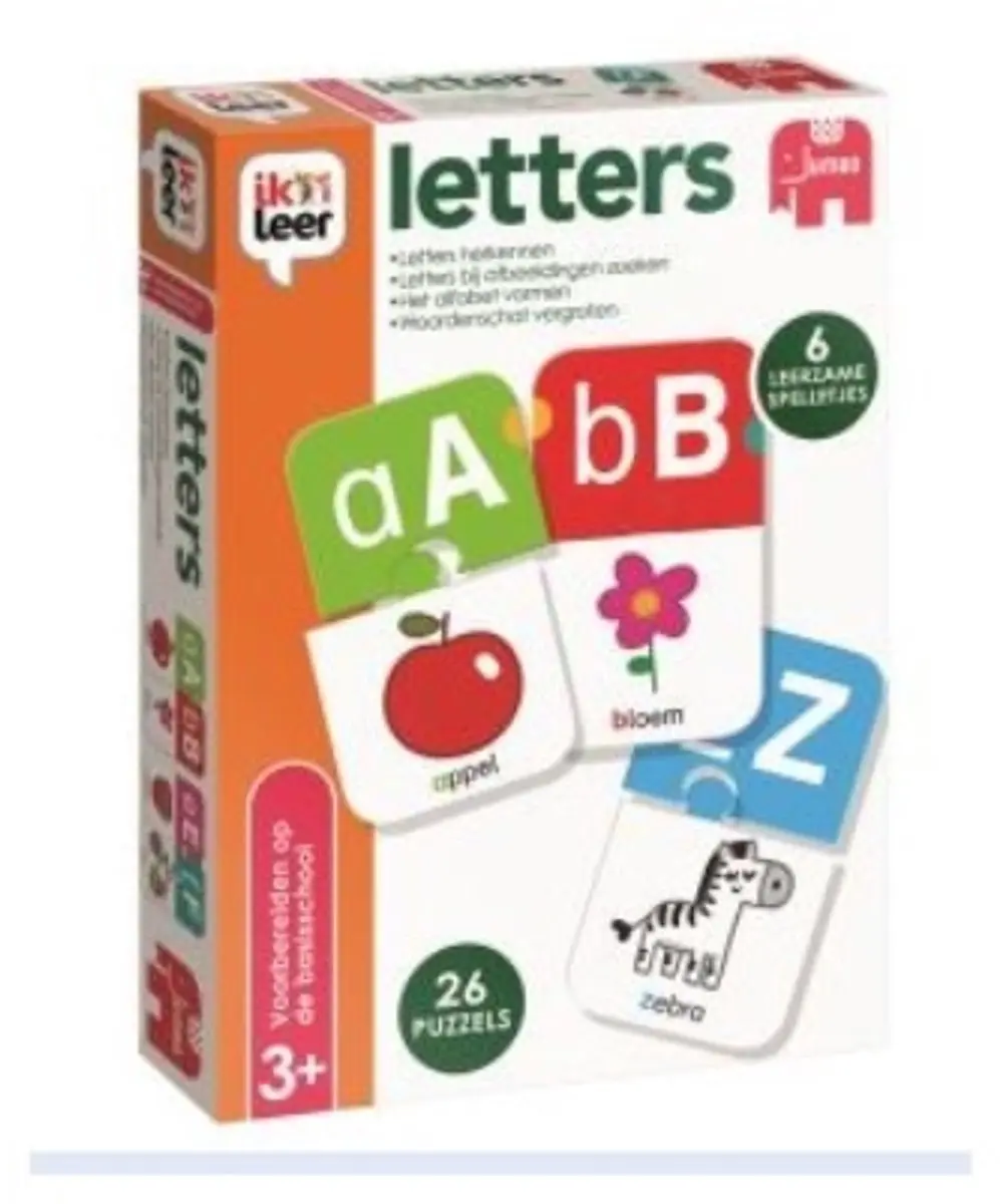 Jumbo Ik Leer Letters Educatief Spel - 19566 - afbeelding 6 van 6