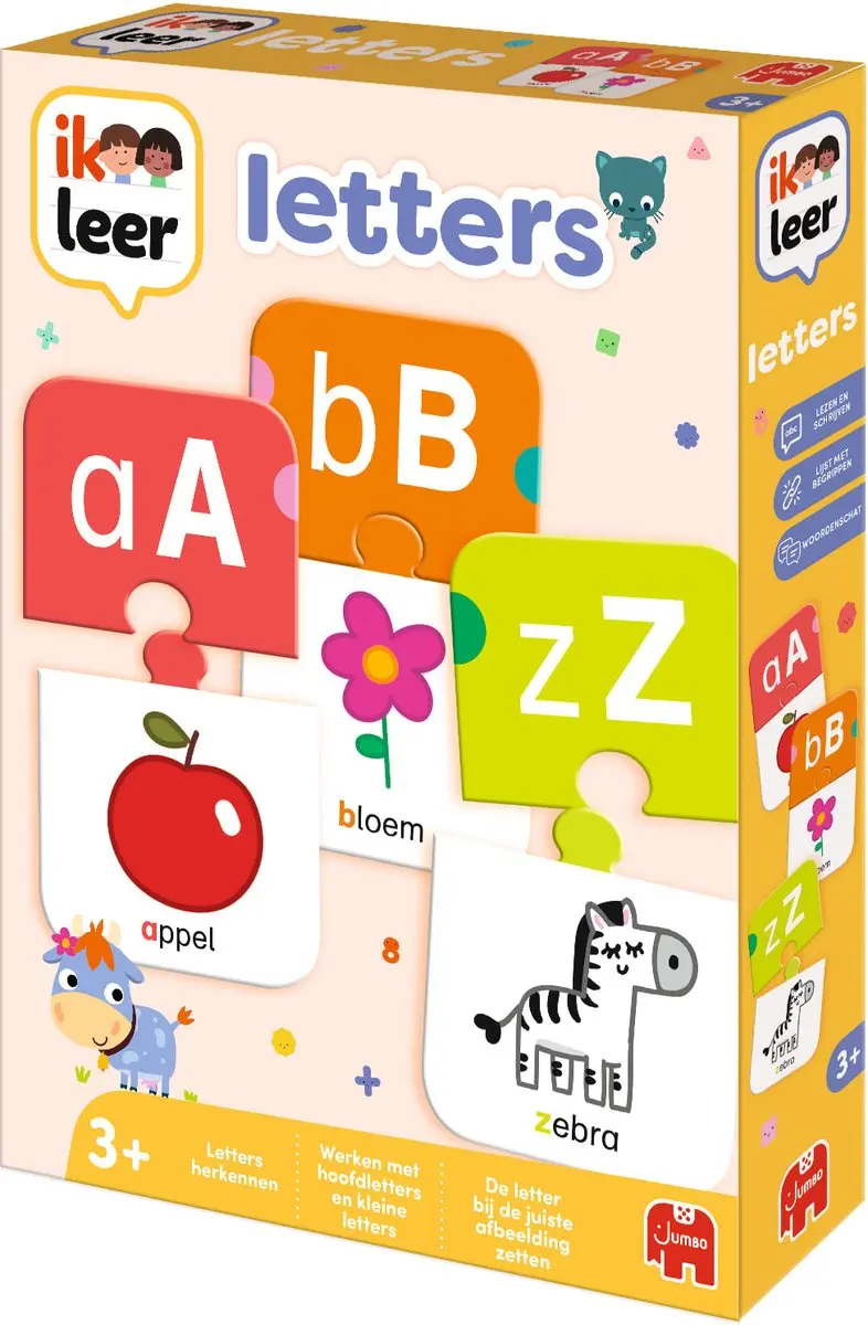 Jumbo Ik Leer Letters Educatief Spel - 19566