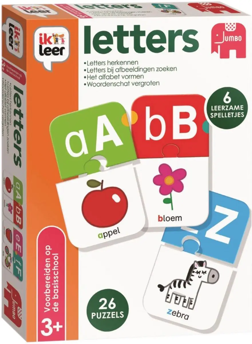Jumbo Ik Leer Letters Educatief Spel