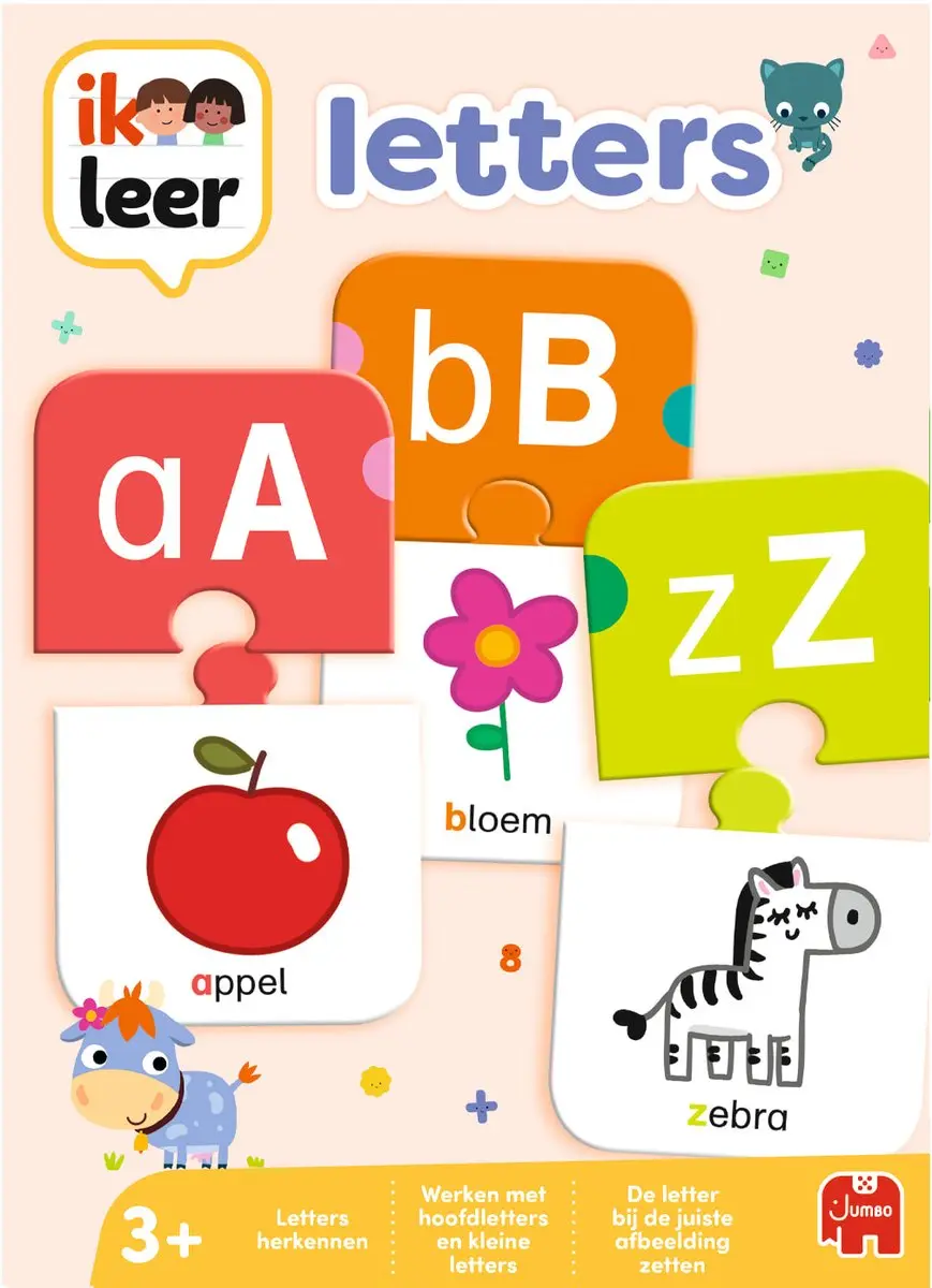 Jumbo Ik Leer Letters Educatief Spel - 19566