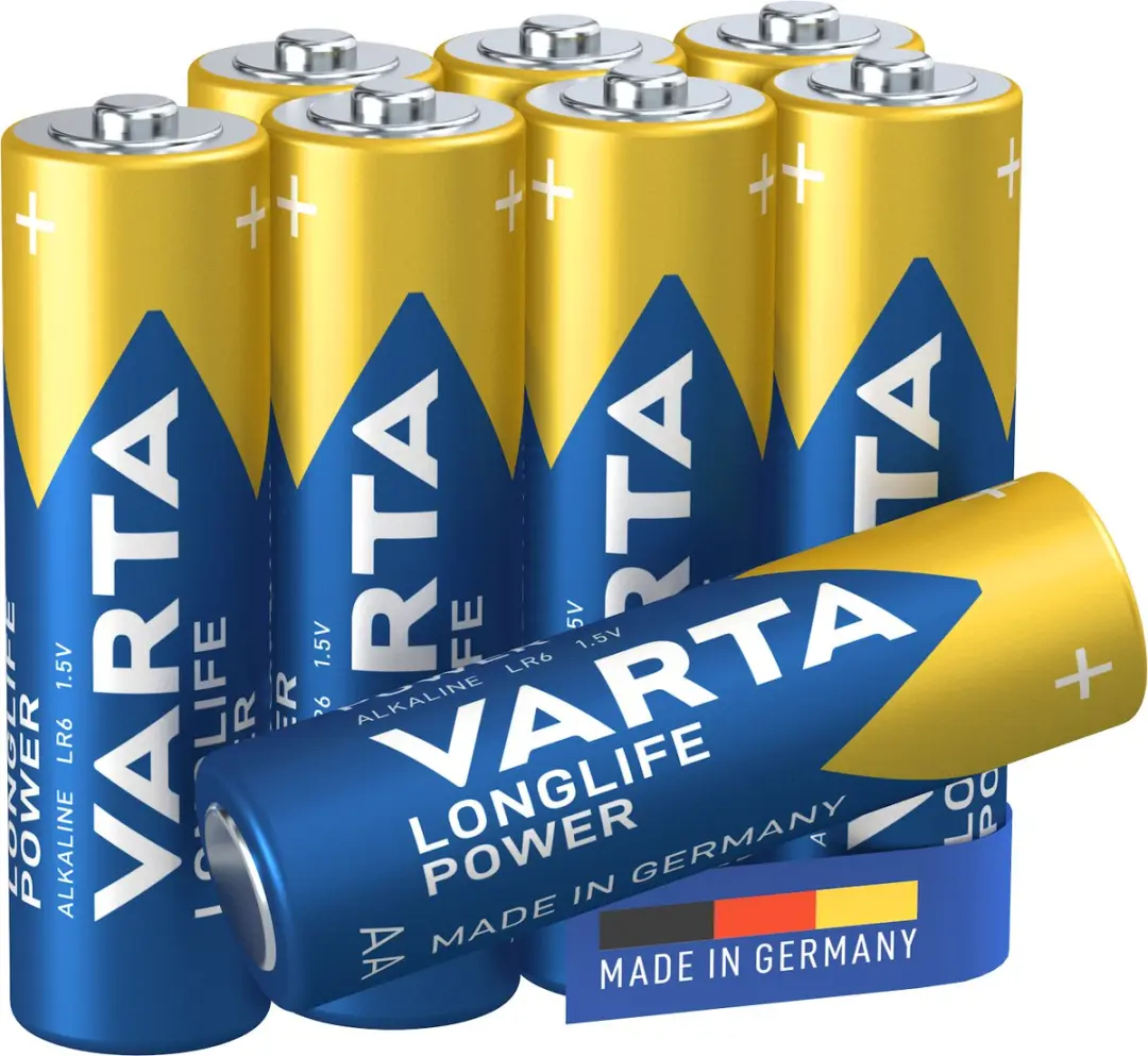 Varta Longlife Power AA 2930mAh - 8 Stuks
