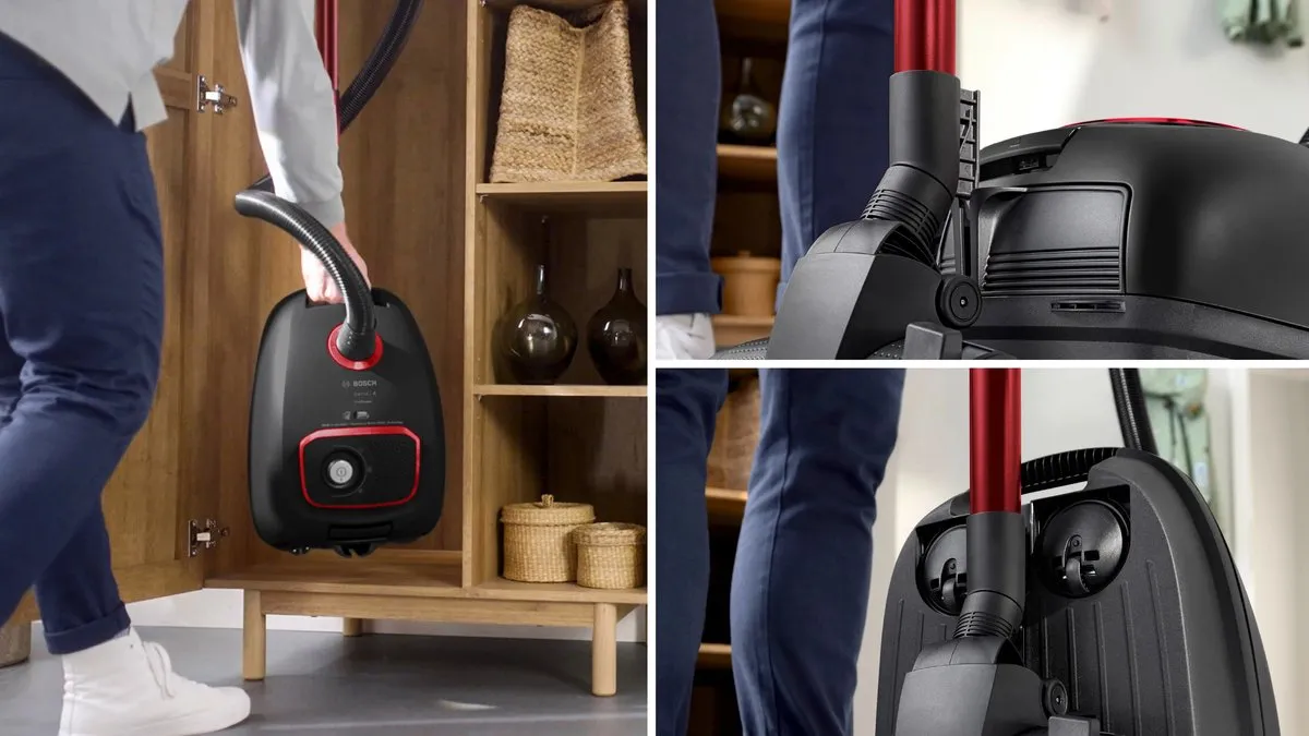 Bosch Serie 4 BGL41POW2H Stofzuiger - 850W - 4L - Zwart
