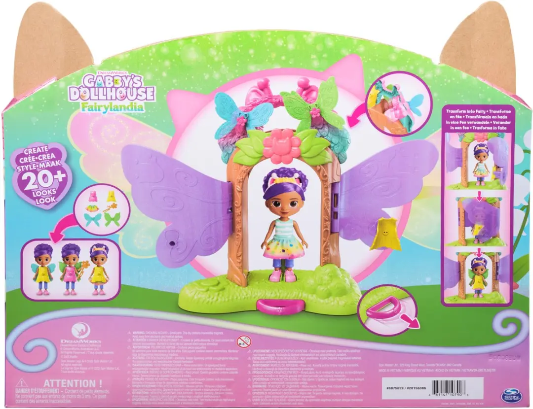 Gabby's Poppenhuis Feeënlandia 2017816 Speelset - Meerkleurig