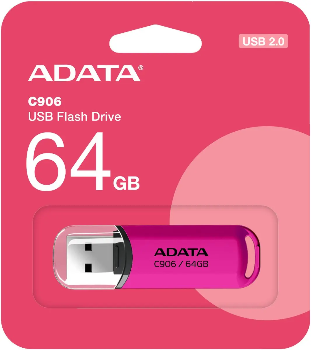 ADATA AC906-64G-RPP USB-stick 64GB - Roze