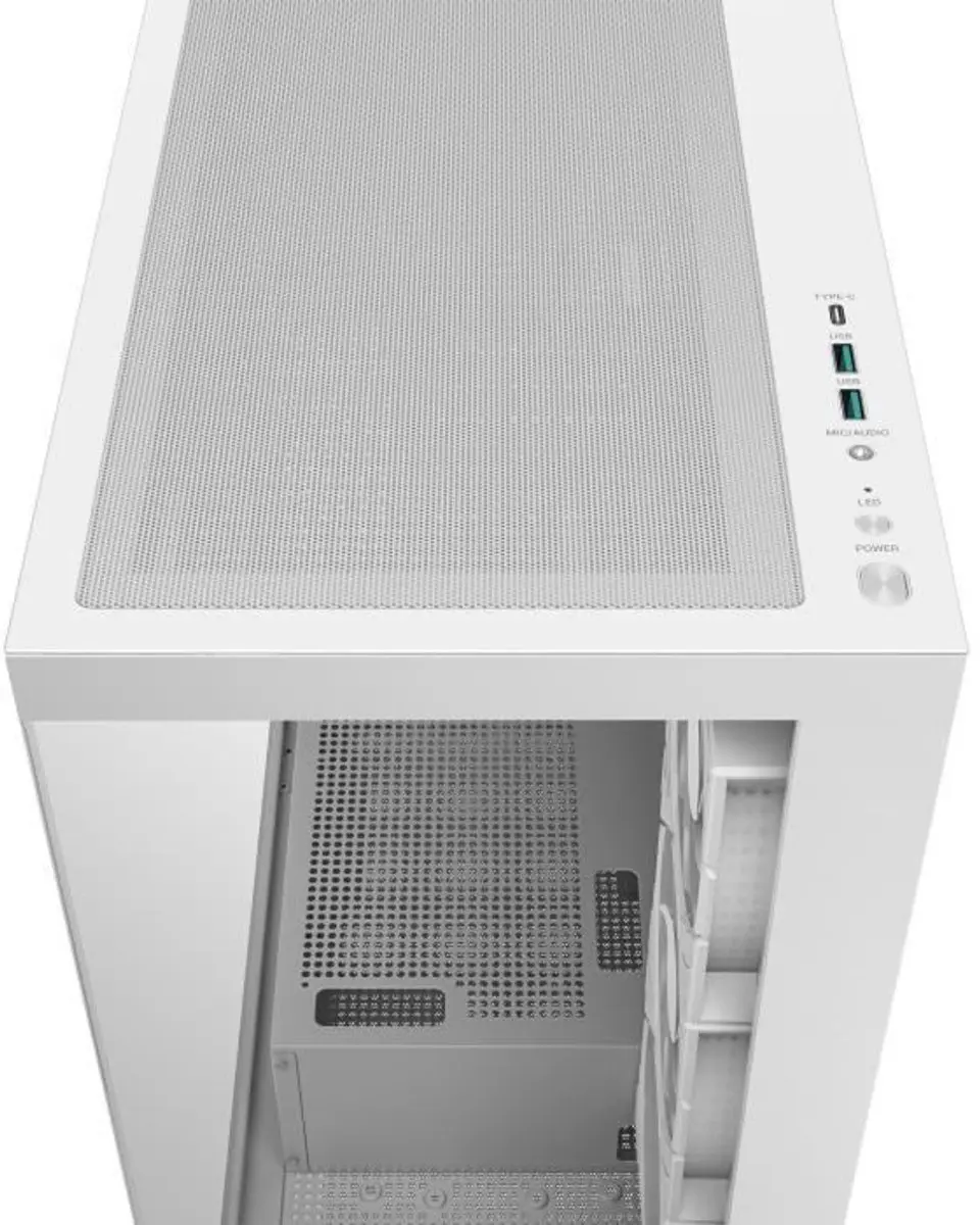 DeepCool CG580 4F Mid-tower Behuizing - Wit