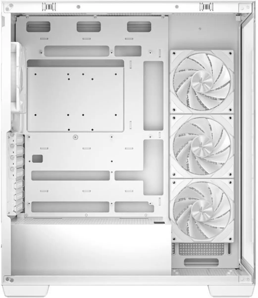 DeepCool CG580 4F Mid-tower Behuizing - Wit
