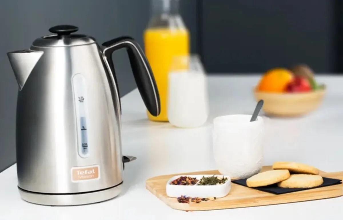 Tefal Maison Inox KI260810 Waterkoker 1,7L - 3000W - Zwart
