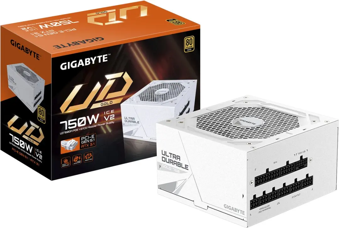 Gigabyte UD750GM PG5 ICE Voeding 750W