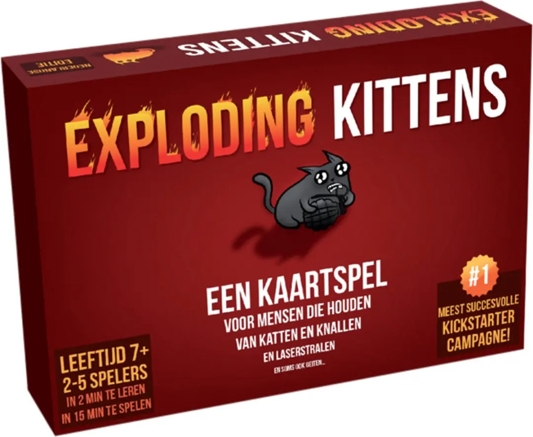 Exploding Kittens Originele Editie Kaartspel