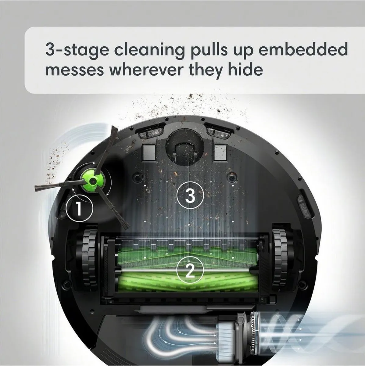 iRobot Roomba j9+ Robotstofzuiger - Automatisch leegstation - Zwart