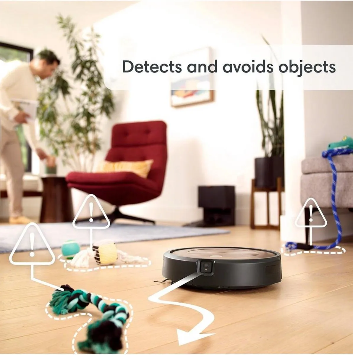 iRobot Roomba j9+ Robotstofzuiger - Automatisch leegstation - Zwart