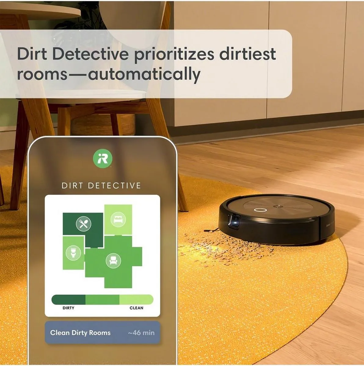 iRobot Roomba j9+ Robotstofzuiger - Automatisch leegstation - Zwart