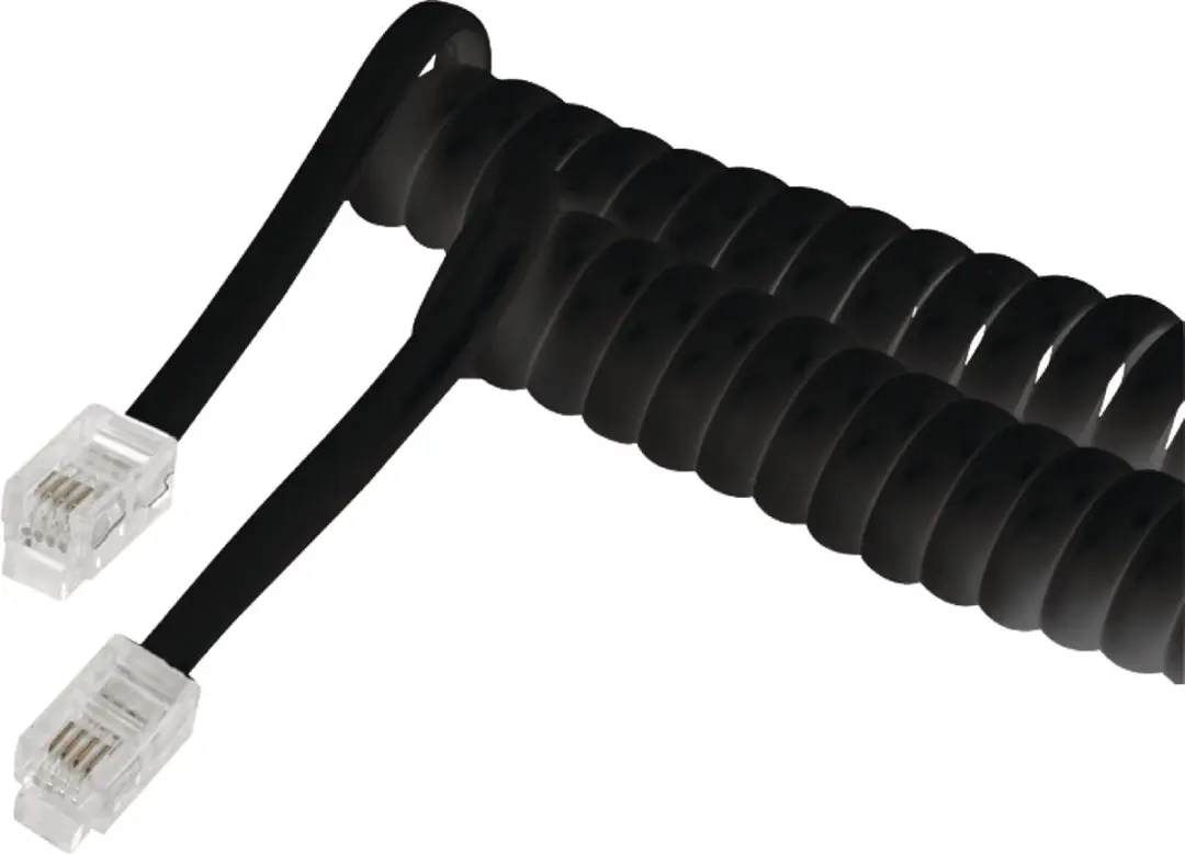 Cablexpert Telefoon Spiraalkabel 4P4C/RJ10 TC4P4CS-2M