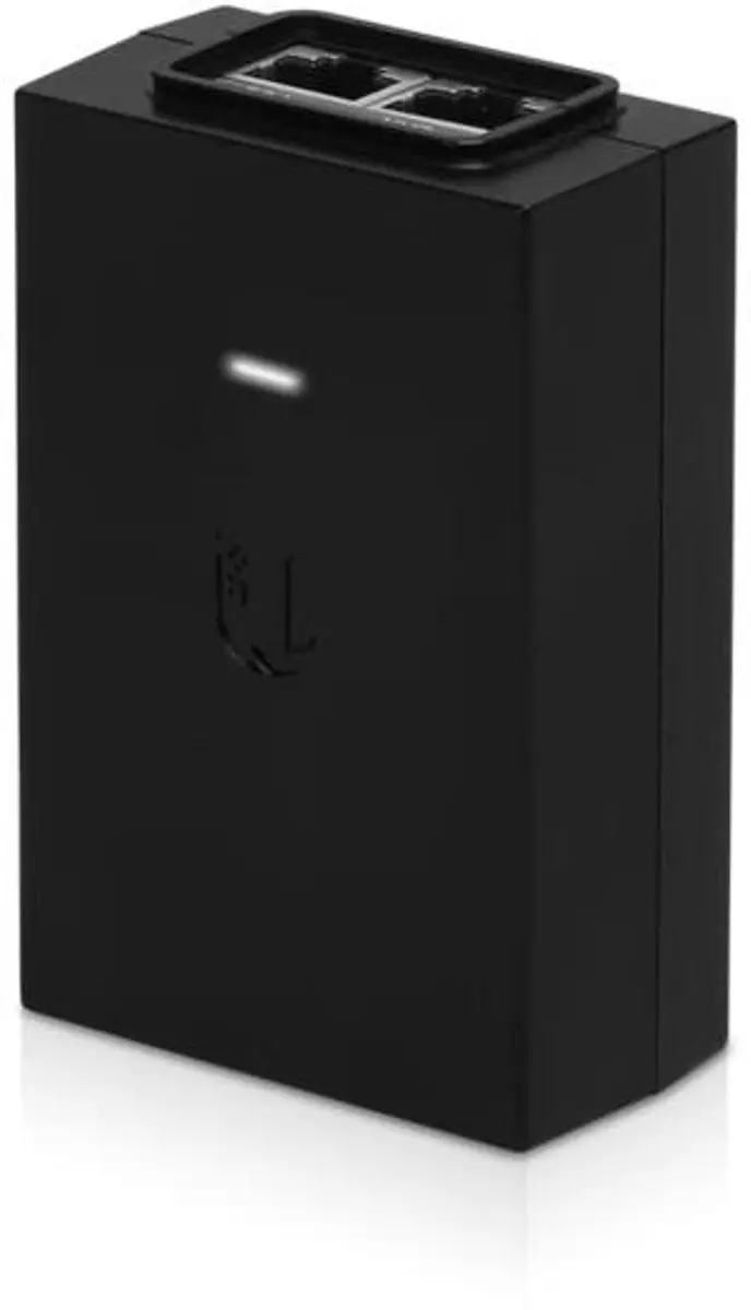 Ubiquiti POE-24 Netwerk PoE Adapter 24V 30W Gigabit - Zwart
