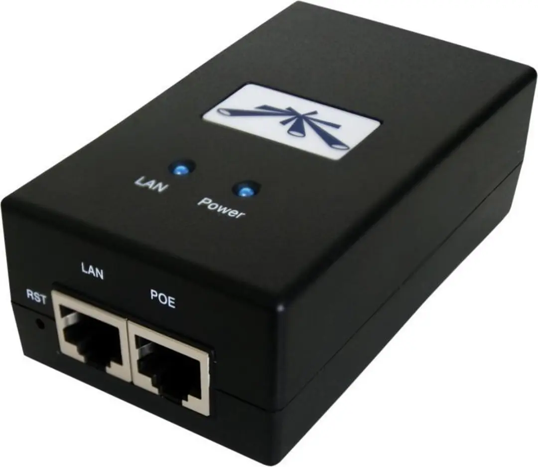Ubiquiti POE-24 Netwerk PoE Adapter 24V 30W Gigabit