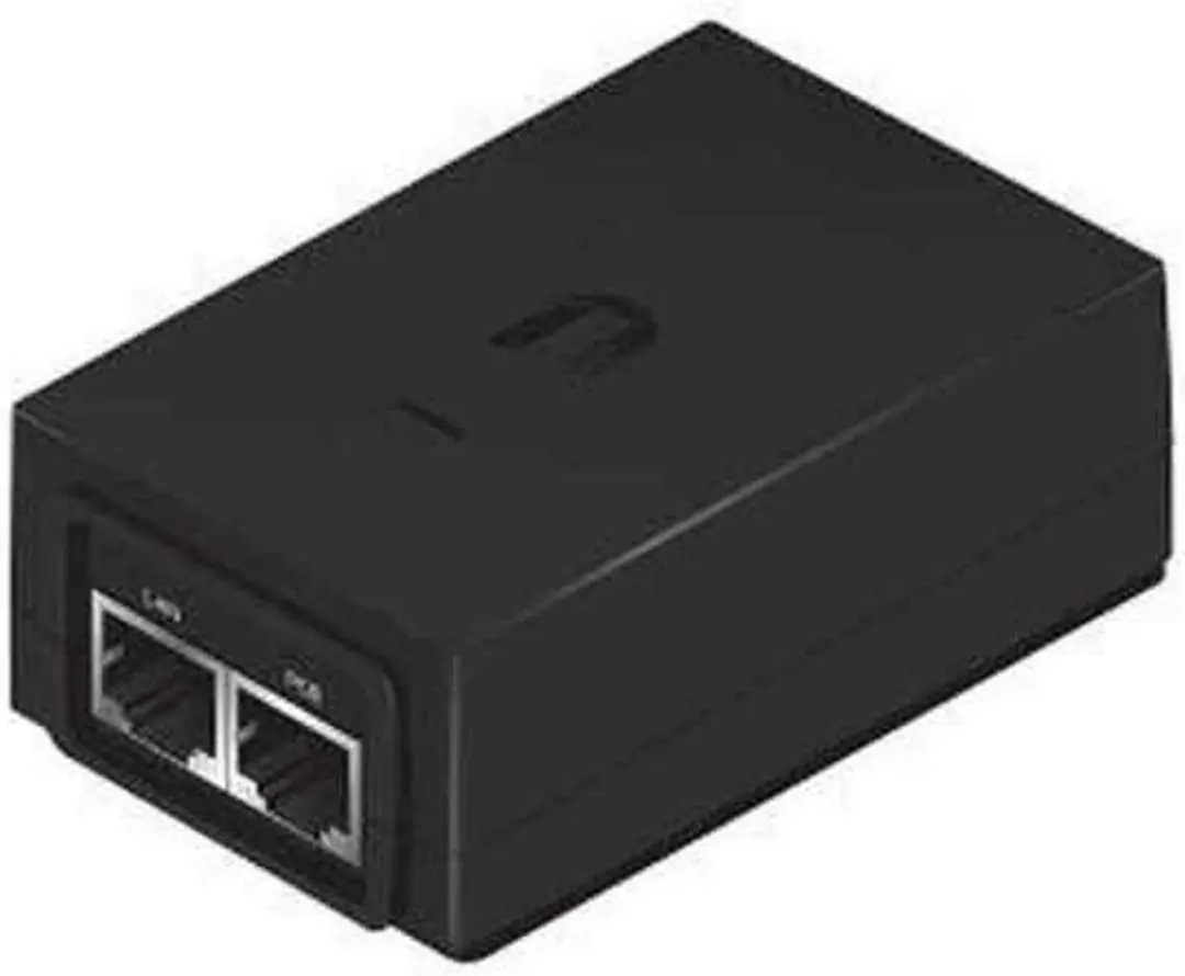 Ubiquiti POE-24 Netwerk PoE Adapter 24V 30W Gigabit - Zwart - afbeelding 6 van 8