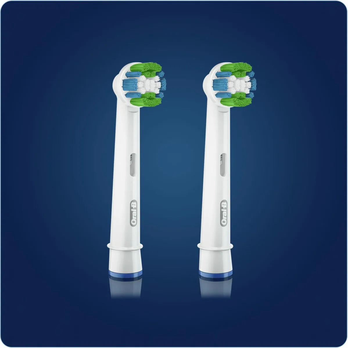 Oral-B Precision Clean Opzetborstels - 12 Stuks (6x2) - Blauw/ Groen/ Wit