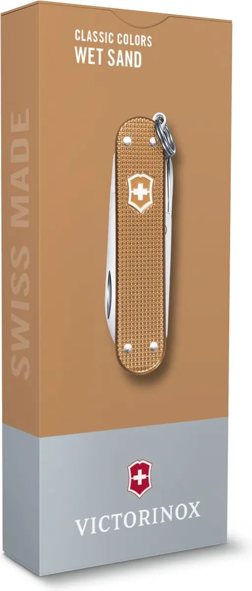 Victorinox Classic Alox Colors Zakmes Wet Sand - 5 Functies