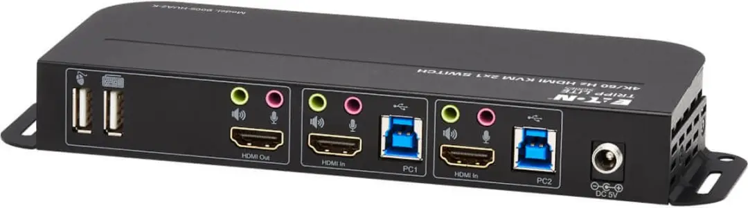 Tripp Lite B005-HUA2-K KVM-switch - Zwart