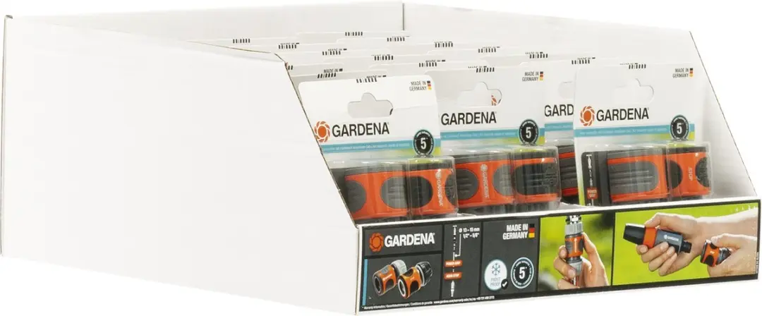 Gardena Kunststof Slangverbinding 13mm - 2 Uitgangen